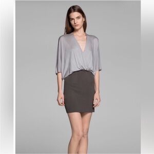 Helmut Lang Gala Grey Pencil Dress- size Small - brand new without tags tags